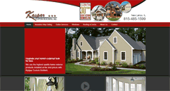 Desktop Screenshot of kasparcustomsiding.com